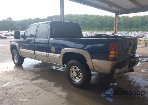 2001 Chevrolet Silverado 2500 Ls из США, поврежденный, VIN 1GCGK29U41Z237758